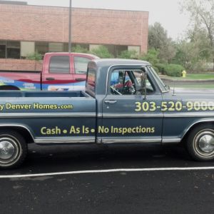 We Buy Denver Homes Vehicle Graphics