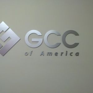 GCC Interior Lobby Sign